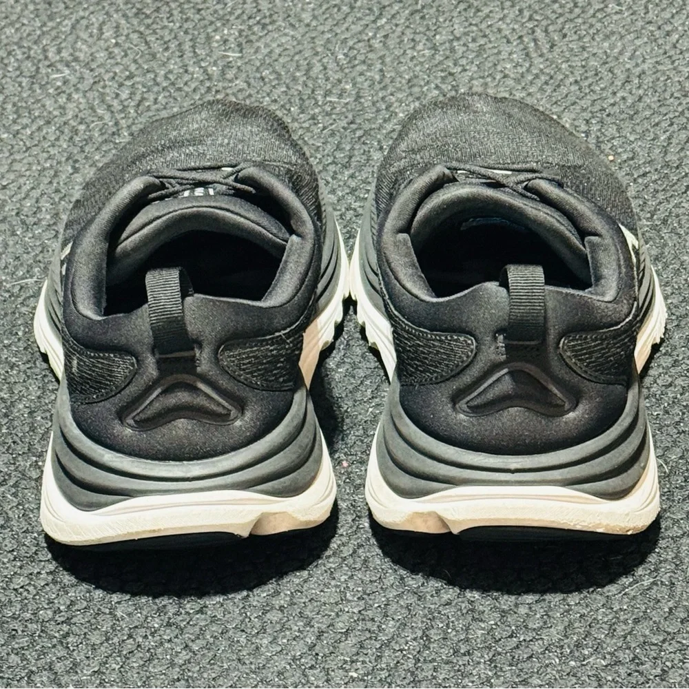 Hoka One One Gaviota 5 2E ‘Black White’ Sz 9.5M - Picture 5 of 6